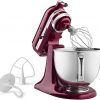 Stand Mixer with Pouring Shield – Bordeaux - Image 5