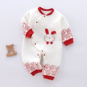 Baby girl clothes-Newborn Baby Boy Girl Organic Cotton Bodysuit Long Sleeve Jumpsuit,3-18Months Baby clothes