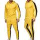 High quality fitness sports pullover hoodie tracksuit set for men - Image 4