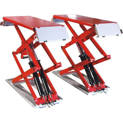 High quality 3T Capacity High Rise Scissor Platform Car lifts
