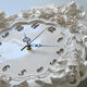Clock European Style Decorative Clock Wall Clock Living Room Creative Resin Art Clock - Image 5