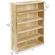 Figures, Shot Glasses, Spice Can or Collection Wooden Wall-Mounted Display Shelves Rack - Image 2