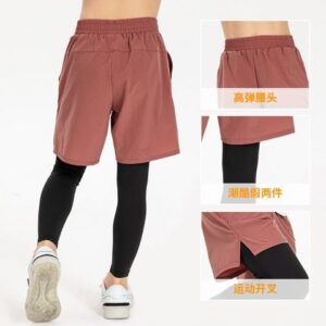 Wholesale Boys' 2Pcs Sports Clothing Quick Dry Fitness Wear Set Kid Gym tights boys' casual shorts