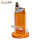 Wholesale Customized Size Acrylic Sign Holder 360 Rotating Brochure POP Acrylic Display Rack - Image 4