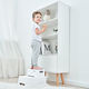 Double up Step Stool for Kids, Anti-Slip Sturdy Toddler Two Step Stool for Bathroom - Image 4