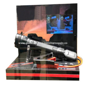 OEM China Countertop Electric Torch Display Stand with Video