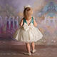 Cute Bow Baby Girls Party Dress Sequin Backless Toddler Kids Birthday Baptism Gown Children Elegant - Image 5