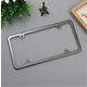 Stainless steel silver American license plate frame stainless steel modified license plate frame - Image 3