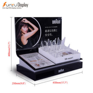 Custom Acrylic Beauty Apparatus Holder Acrylic Beauty Apparatus Products POP Displays
