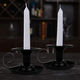 Share to Simple Black Candlestick Holders Candlelight Stand for Party Wedding Christmas Table Home - Image 4