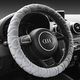 Car Winter Plush Steering Wheel Cover Hot Sale Plush Warm Multicolor