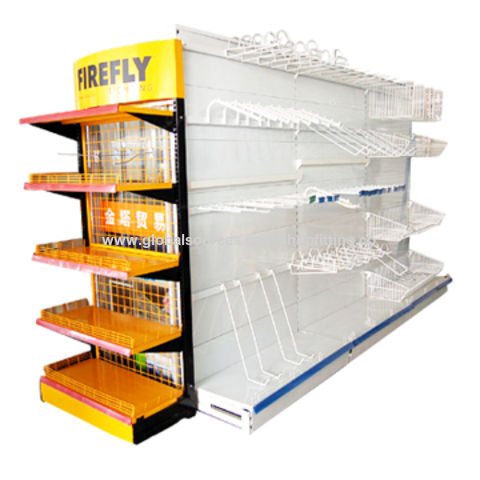 Supermarket shelving