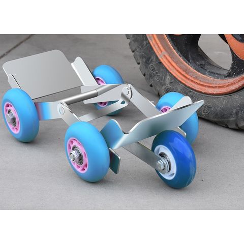 Electric Bike Motorcycle Flat Tire Lifter with 5 Wheels