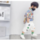 Boy's Suits ,Short Sleeve print shirt and pants,Cotton shirts - Image 5
