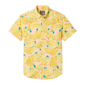 Children boys short sleeve shirt with different printing