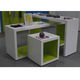 OEM custom made wooden clothing display rack nest of tables shop fittings store display for clothing stores - Image 2
