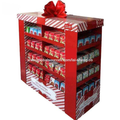 T shirts pallet display floor display custom corrugated pallet display