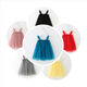 Summer new girls' sling gauze dress Children's gauze dress Princess skirt Peng Peng skirt - Image 3