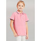 Combed stretch cotton children's polo shirt Polo neck short sleeve T-shirt Custom embroidered logo - Image 4