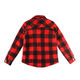 Apparel stock lot Boys Sherpa plaid shirts Boys tops clothing - Image 2