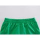 Unisex elastic waist quality cotton terry shorts children 100% cotton uniform gym shorts girls custom embroidery casual shorts - Image 4