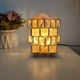 Simple bedroom scented 4-layer crystal table lamp Himalayan rose salt lamp