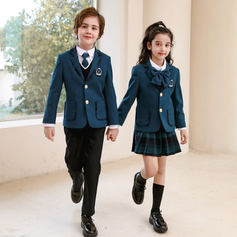 OEM Specially Design Boys' School Uniforms Factory Supply Custom High Quality Unisex School wear