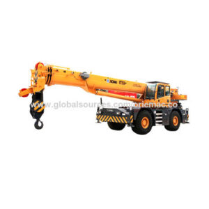XCR55L5 55TONS 5 sections boom Rough Terrain Crane for sale