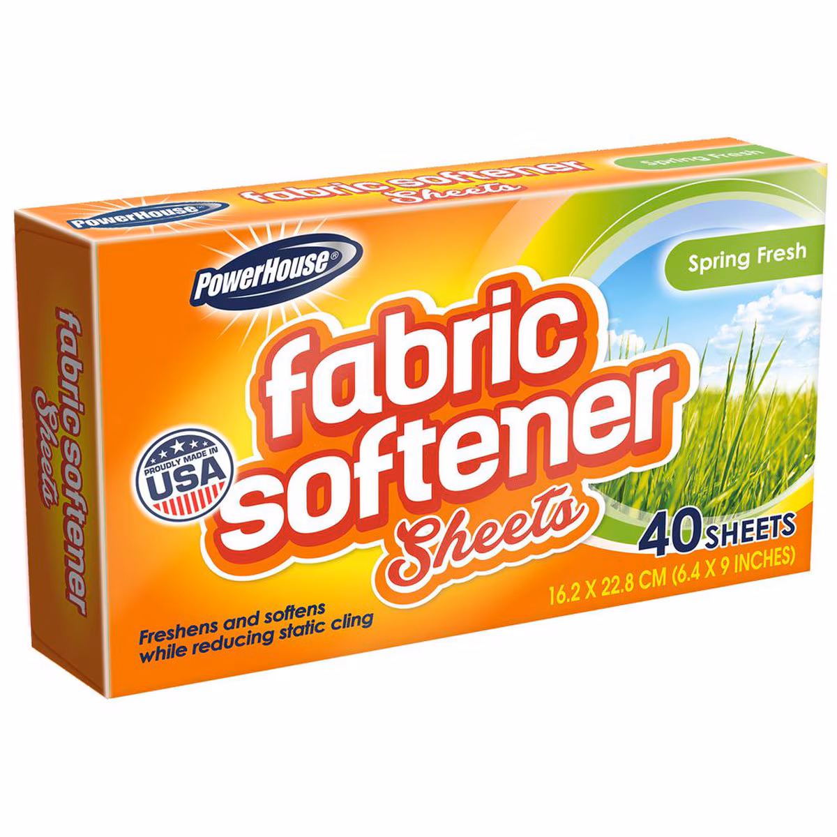Home Select Fabric Softener Sheets, 40/Box